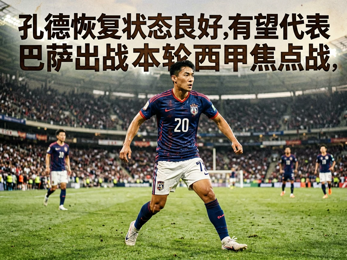 孔德恢复状态良好有望代表巴萨出战本轮西甲焦点战